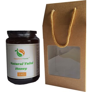                       Sapphire Food Natural Fresh Premium Quality Tulsi Honey-1 Kg                                              