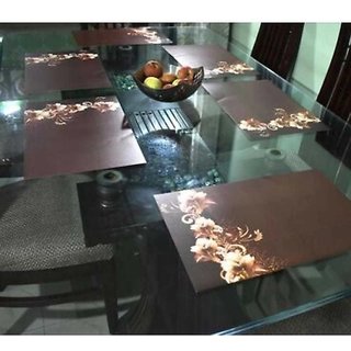                       REVAXO placemats set of 6 pcs/ table mat set of 6 pcs/ dining table placemat set of 6pcs/placemat set of 6 pcs                                              