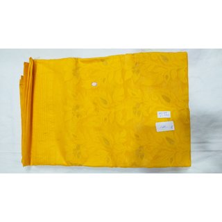                       MAA DURGA TRENDY BOUTIQUE COLLECTION Women's Tant Saree Color Yellow                                              