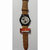 Amaze Stylish Mens Watch Brown Strip