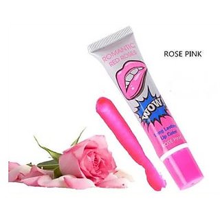                       Romantic Bear PEEL OFF LIPSTICK  (Rose Pink, 15 ml) PACK OF 2                                              