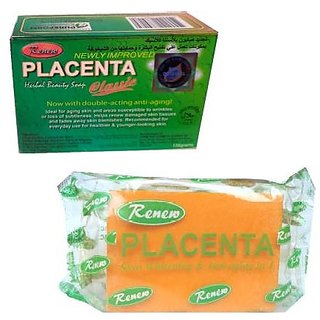                       Renew Placenta Classic Herbal beauty Soap For Moisturisation And Nourishment  (135 g)                                              