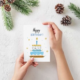 TTC-Musical Voice Birthday Singing Greeting Card For Mother, Wife, Daughter, Sister .