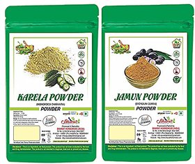 BHARAT Karela and Jamun Powder - 200gm Each