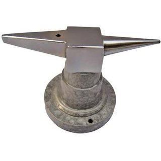                       Scorpion Round Base Double Horn Anvil (15 cm x 11 cm x 12 cm, Steel Grey) Hand Plane                                              