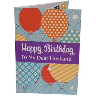 TTC-Musical Birthday Greeting Singing Sound Card For Husband .