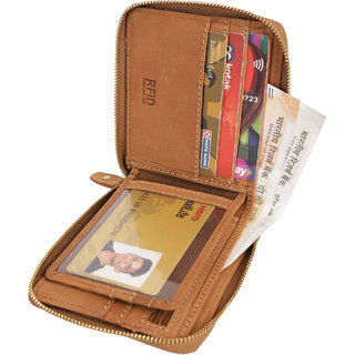                      Fronto Men tan genuine leather wallets , RFID Blocking wallet ,gift wallet , low price wallet , 100 genuine leather                                              