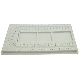                      Scorpion Plastic Larger Single Strand Board, Covered In Gray Color Flocking 21 X 8Inches                                              