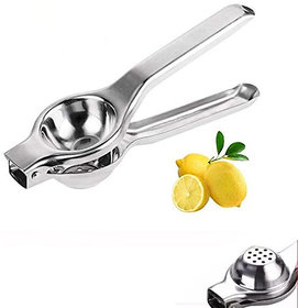 Lemon Squeezer with Bottle Opener Food Grade Stainless Steel, Set of 1, Silver