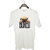 UDNAG Unisex Round Neck Graphic 'Pug | Pug Bored' Polyester T-Shirt White