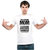UDNAG Unisex Round Neck Graphic 'Mom | Im proud mom of freaking awesome daughter' Polyester T-Shirt White