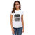 UDNAG Unisex Round Neck Graphic 'Mom | Im proud mom of freaking awesome daughter' Polyester T-Shirt White