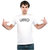 UDNAG Unisex Round Neck Graphic 'UDNAG' Polyester T-Shirt White
