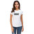 UDNAG Unisex Round Neck Graphic 'SWAT' Polyester T-Shirt White