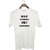 UDNAG Unisex Round Neck Graphic 'Entrepreneur | No BJP No Congress only entrepreneur' Polyester T-Shirt White