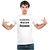 UDNAG Unisex Round Neck Graphic 'Beyeman | Mera Bharat Mahan 100 me se 99 Beyeman' Polyester T-Shirt White