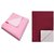 Magic Dry Crib Mattress Protector Bed Protector For Kids, Baby Pink and Maroon - Pack of 2 (Small Size)