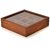 THE DISCOUNT STORE Sheesham Wooden Masala Box with Spoon  Masala Box Spice Box  Spice Box - 9 container