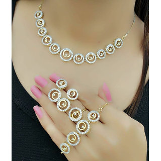 Shopclues necklace set combo online