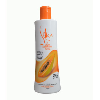                       Silka Papaya Skin Whitening Lotion                                              