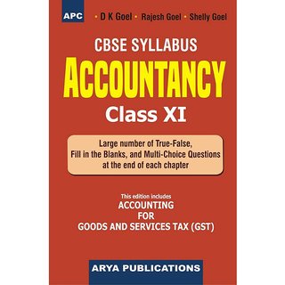 Accountancy Class- XI by D.K. Goel