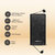 Digimate 5000mAh Micro USB Cable Dual USB Power Bank for All USB-Charged Devices
