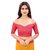 Women's Plain Vichitra Cotton Silk Daily Wear Saree