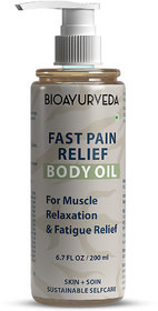 BIOAYURVEDA Fast Pain Relief Body Oil 200 ml