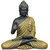 Tansha Quo Blessing Buddha 15 Inch Decorative Showpiece - 35 cm (Polyresin, Black)