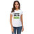 UDNAG Unisex Round Neck Graphic 'Independence Day | It happens only in INDIA' Polyester T-Shirt White