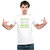 UDNAG Unisex Round Neck Graphic 'Walking | People ask if i walk around and pinch myself' Polyester T-Shirt White