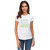 UDNAG Unisex Round Neck Graphic 'Walking | People ask if i walk around and pinch myself' Polyester T-Shirt White