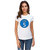 UDNAG Unisex Round Neck Graphic 'Son | 5 Son' Polyester T-Shirt White