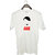 UDNAG Unisex Round Neck Graphic 'Hit*er | Hail' Polyester T-Shirt White