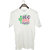 UDNAG Unisex Round Neck Graphic 'Smarter | 100 days smarterr' Polyester T-Shirt White