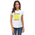 UDNAG Unisex Round Neck Graphic 'Dont be busy be productive' Polyester T-Shirt White