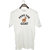 UDNAG Unisex Round Neck Graphic 'Goat | fear the goat' Polyester T-Shirt White