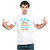 UDNAG Unisex Round Neck Graphic '120 Days | 120 days shark doo doo' Polyester T-Shirt White