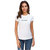 UDNAG Unisex Round Neck Graphic 'Jackson' Polyester T-Shirt White
