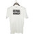 UDNAG Unisex Round Neck Graphic 'Hug | Serial Hugger' Polyester T-Shirt White