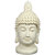 Tansha Quo BUDDHA HEAD Decorative Showpiece - 24.5 cm (Polyresin, White)