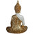 Tansha Quo LADOO BUDDHA Decorative Showpiece - 39 cm (Polyresin, White)