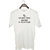 UDNAG Unisex Round Neck Graphic 'Cat | my dog and i have decided to stay in tonight' Polyester T-Shirt White