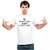 UDNAG Unisex Round Neck Graphic 'Cat | my dog and i have decided to stay in tonight' Polyester T-Shirt White