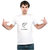 UDNAG Unisex Round Neck Graphic 'Fishing | I DONT GO' Polyester T-Shirt White