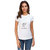 UDNAG Unisex Round Neck Graphic 'Fishing | I DONT GO' Polyester T-Shirt White