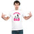 UDNAG Unisex Round Neck Graphic 'Father | favourit' Polyester T-Shirt White