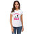 UDNAG Unisex Round Neck Graphic 'Father | favourit' Polyester T-Shirt White