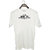 UDNAG Unisex Round Neck Graphic '| i'm just here to estabilish an alibi' Polyester T-Shirt White