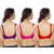 ( Pack of 3 ) Women's Full Coverage C-Cup Non-Padded Full Support Bra